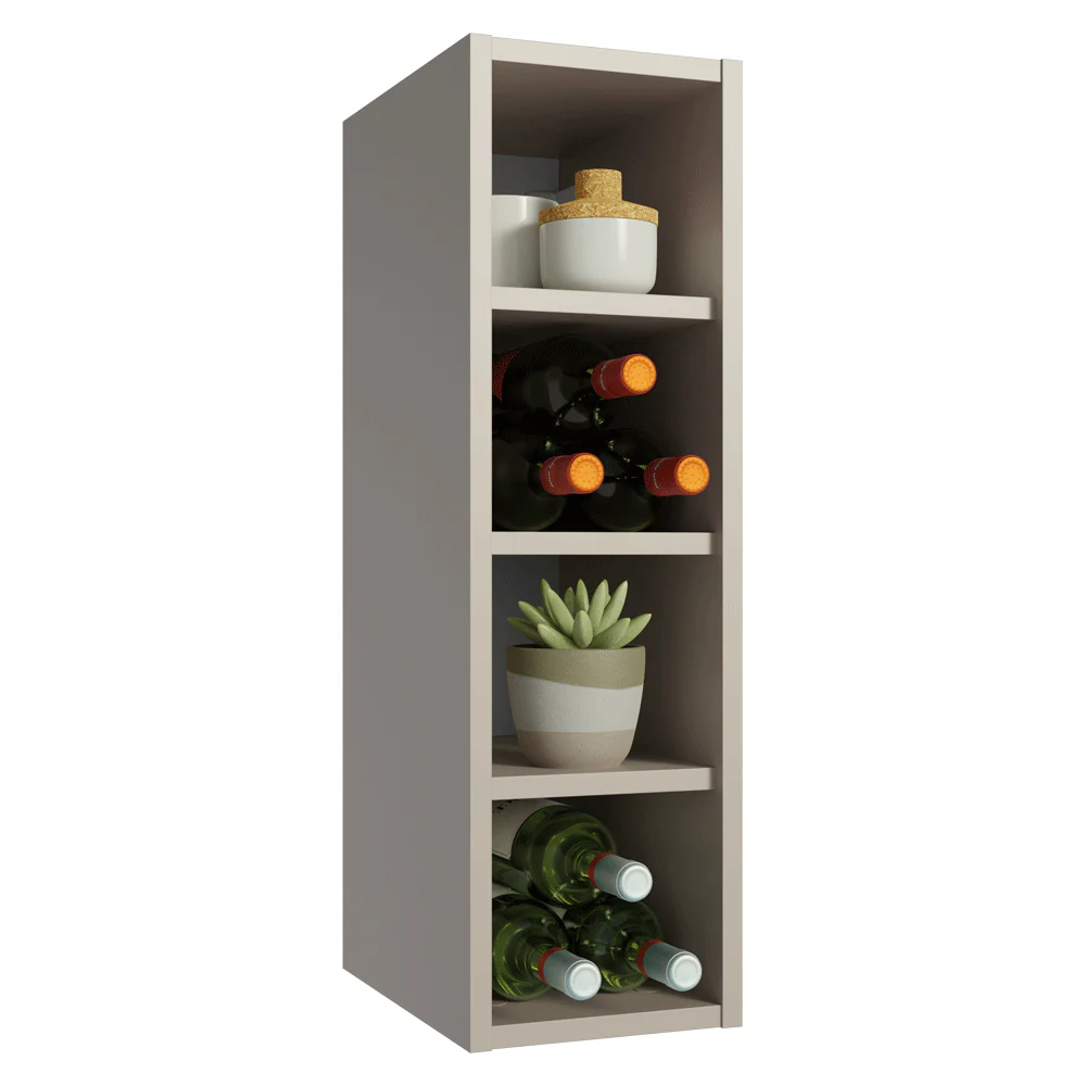 Adega 20 cm com 4 Nichos Crema Nice Madesa - Image 5