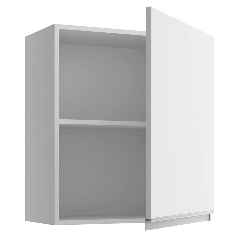Armário Aéreo Madesa Glamy 60 cm 1 Porta Branco - Image 4