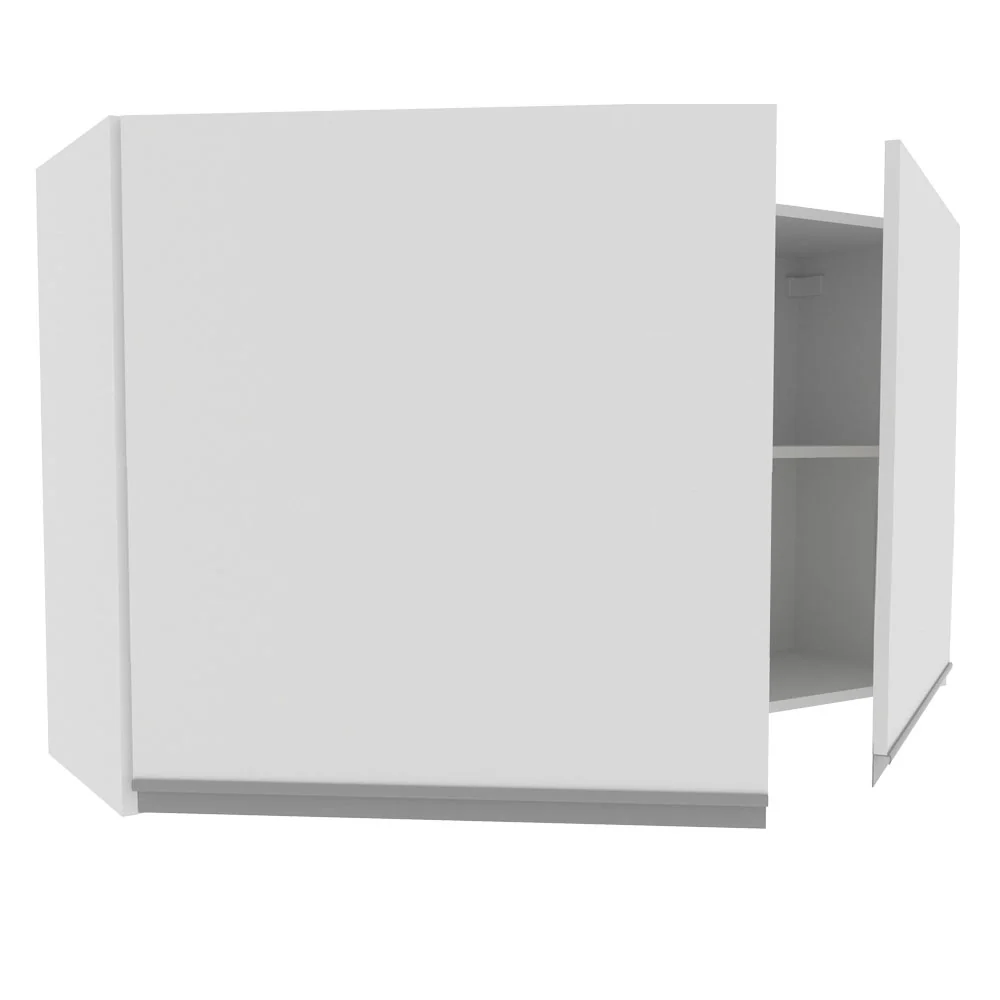 Armário Aéreo Madesa Glamy 120 cm 2 Portas Branco - Image 4
