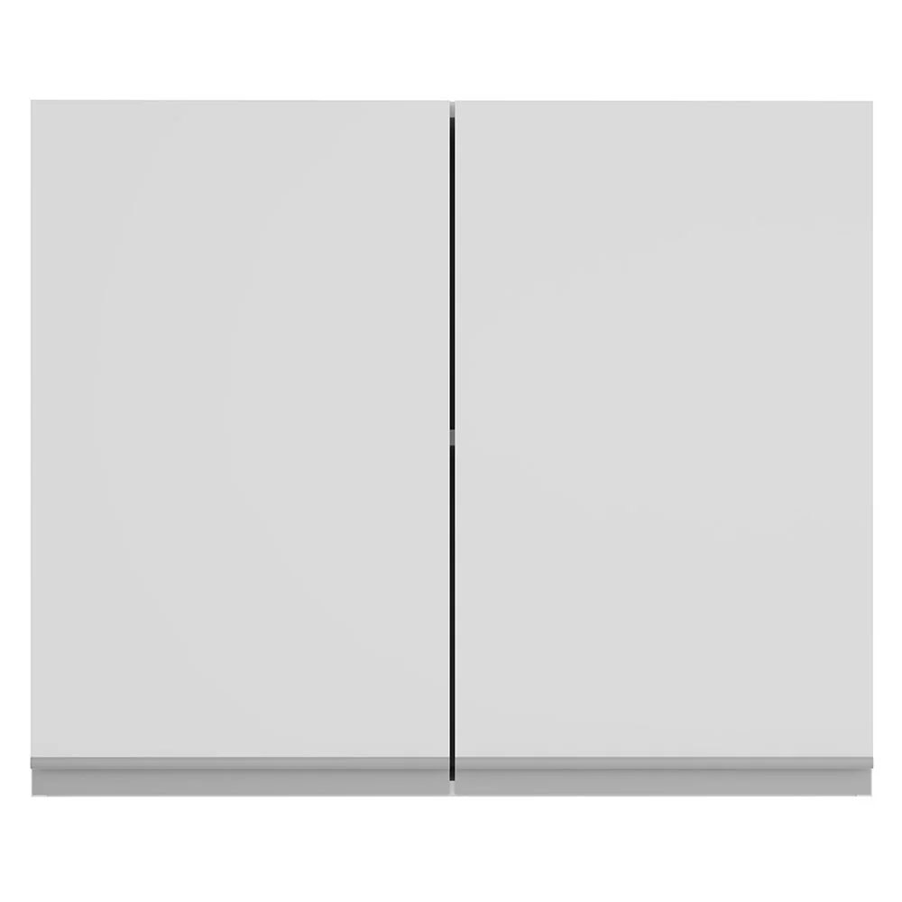 Armário Aéreo Madesa Glamy 80 cm 2 Portas Branco - Image 7