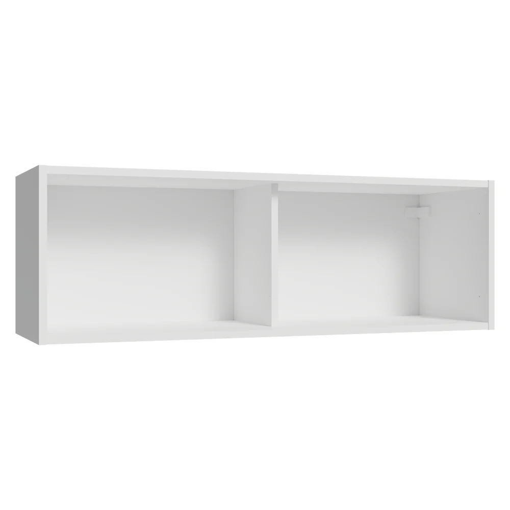 Armário Aéreo 100 cm 1 Porta Basculante Branco/Crema Vik Madesa - Image 12