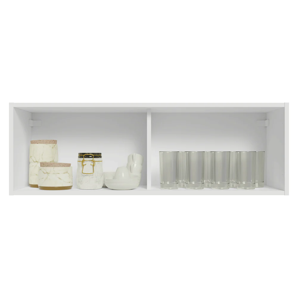 Armário Aéreo 100 cm 1 Porta Basculante Branco Stella Madesa - Image 4