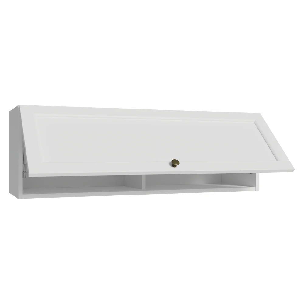 Armário Aéreo 100 cm 1 Porta Basculante Branco Vik Madesa - Image 5