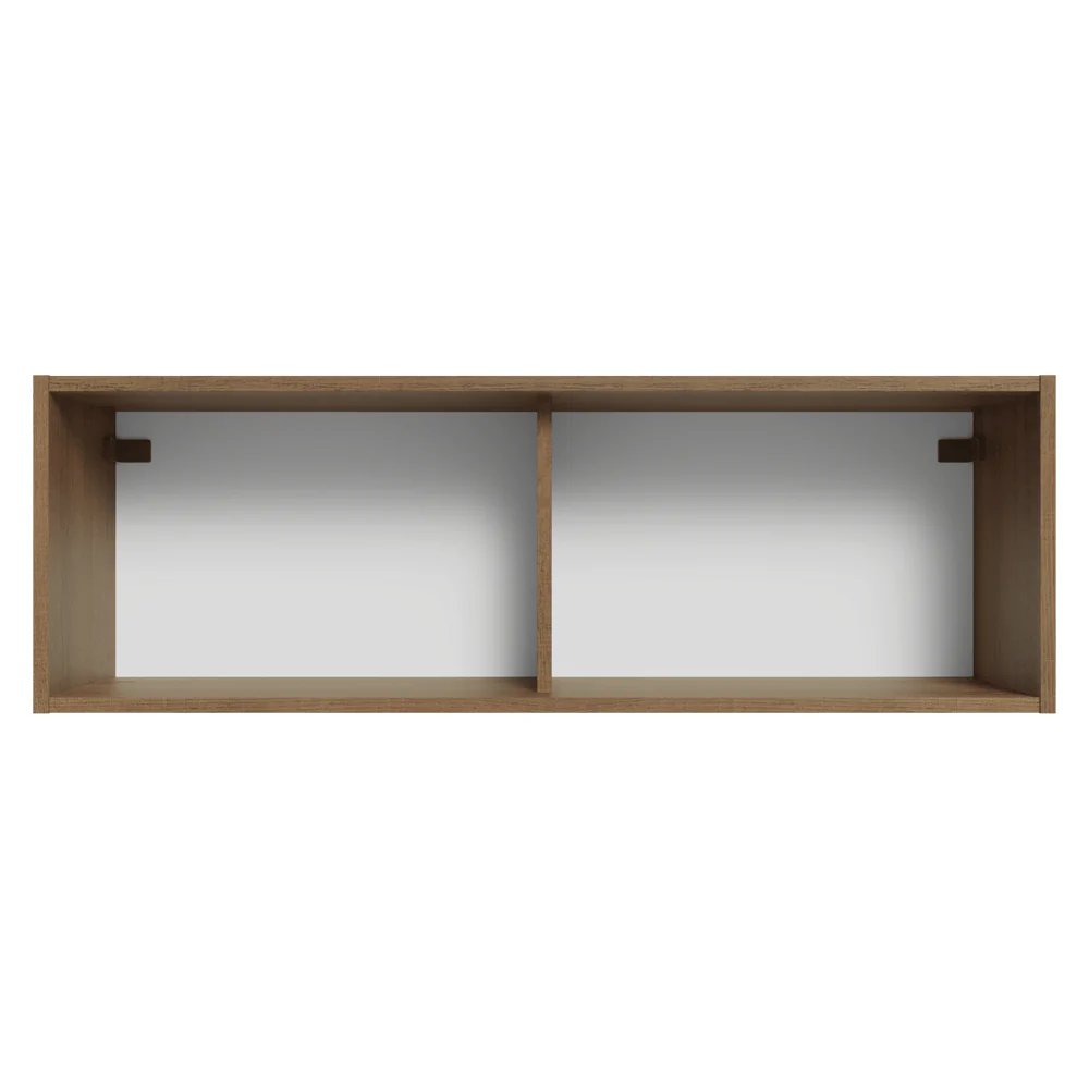 Armário Aéreo 100 cm 1 Porta Basculante Rustic/Crema Vik Madesa - Image 11