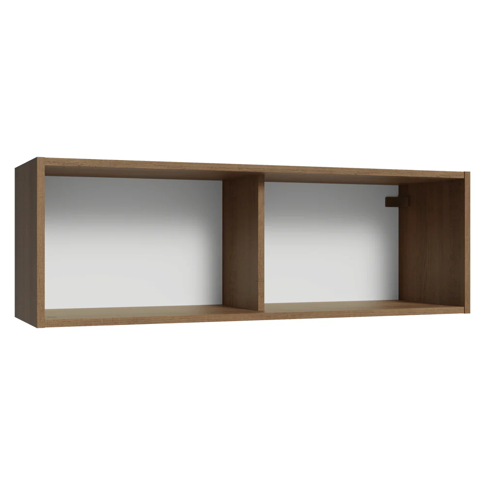 Armário Aéreo 100 cm 1 Porta Basculante Rustic/Crema Vik Madesa - Image 12