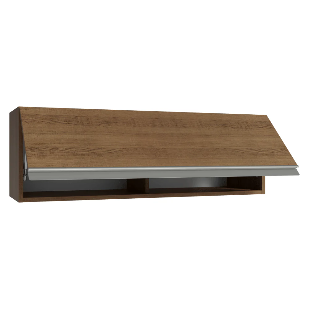 Armário Aéreo 100 cm 1 Porta Basculante Rustic Glamy Madesa - Image 5