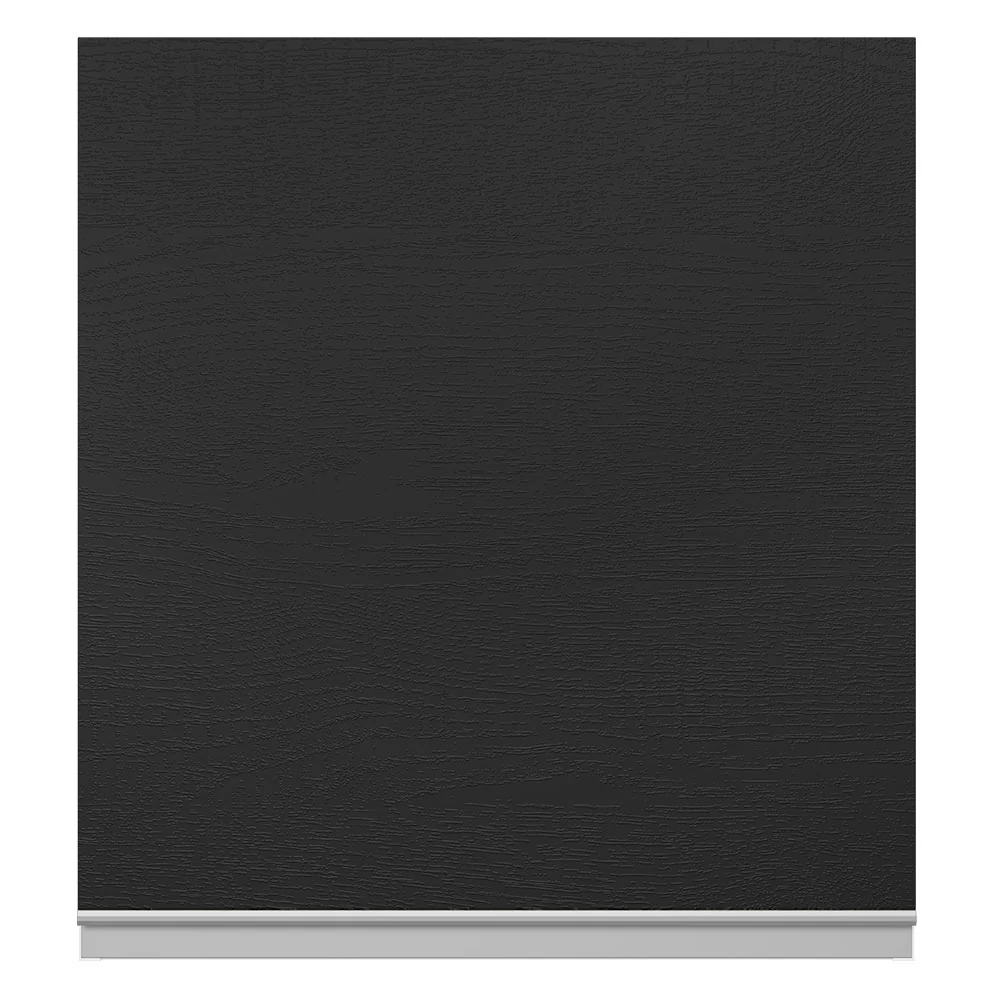 Armário Aéreo 100% MDF 60 cm 1 Porta Branco/Preto Acordes Madesa - Image 5