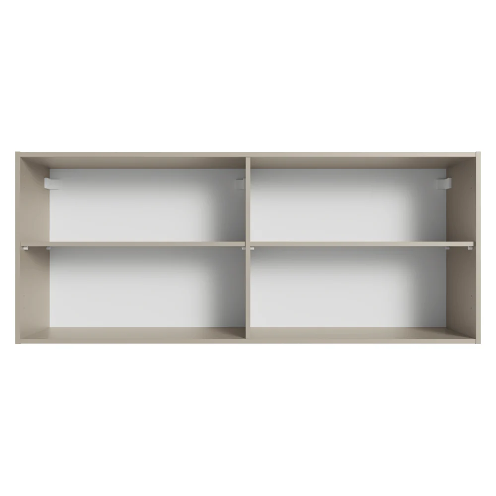Armário Aéreo 120 cm 2 Portas Crema Nice Madesa - Image 5