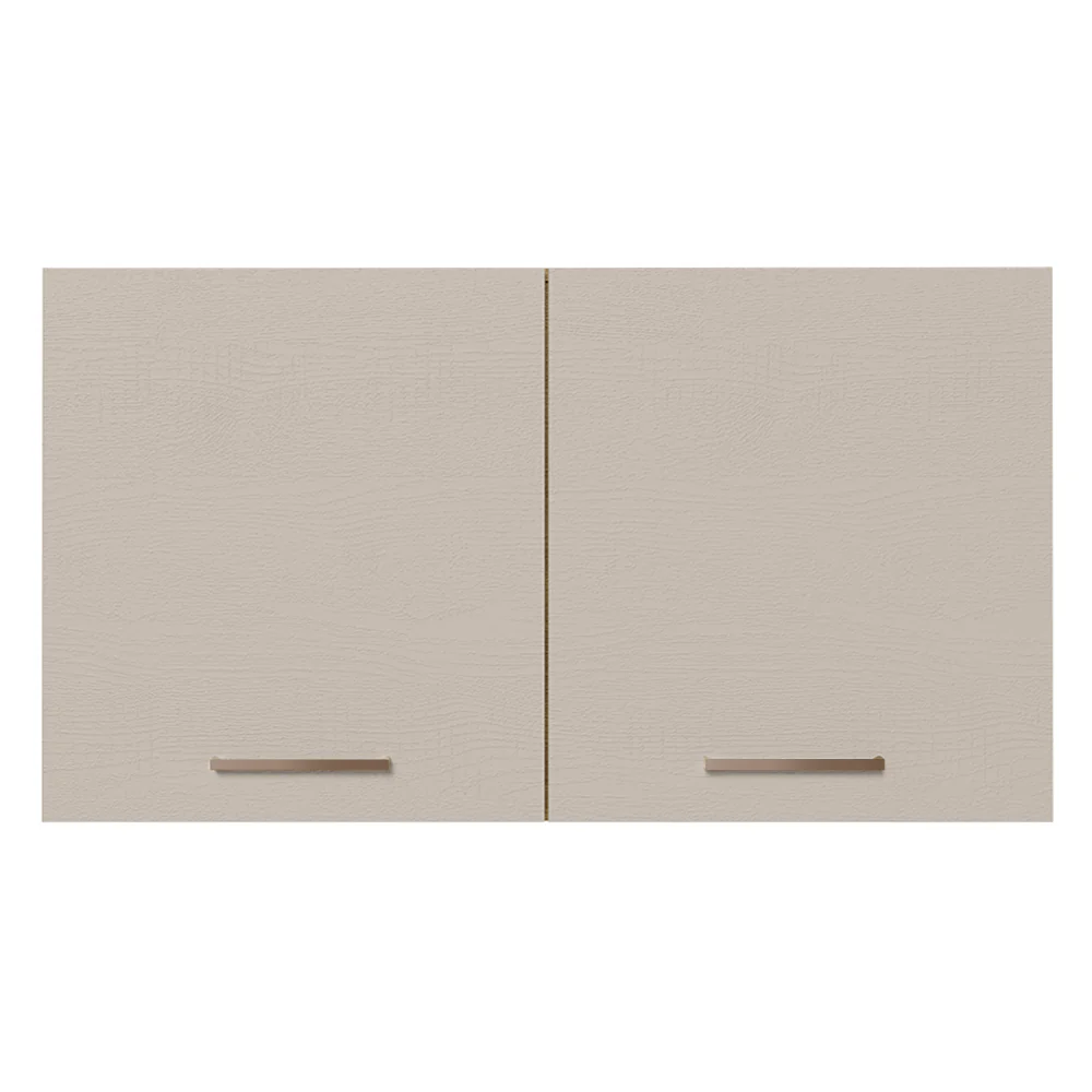 Armário Aéreo 120 cm 2 Portas Rustic/Crema Agata Madesa - Image 5