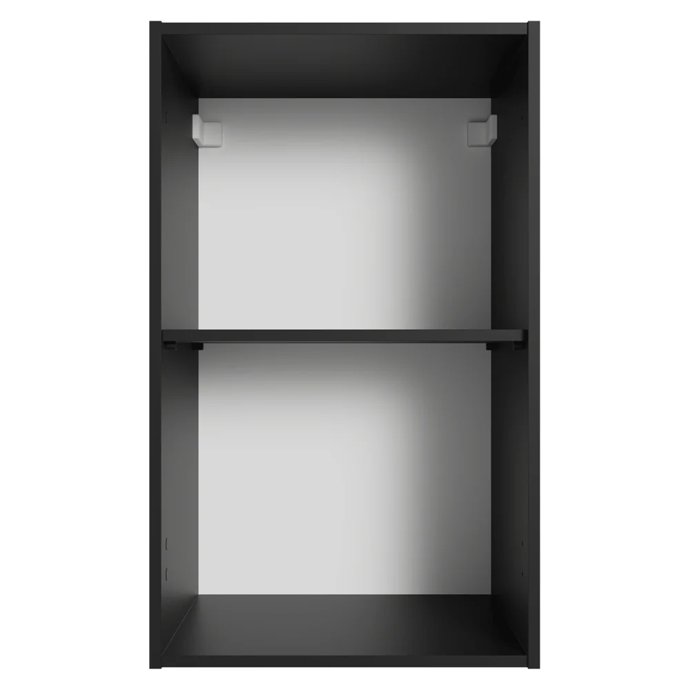 Armário Aéreo 40 cm 1 Porta Preto Nice Madesa - Image 12