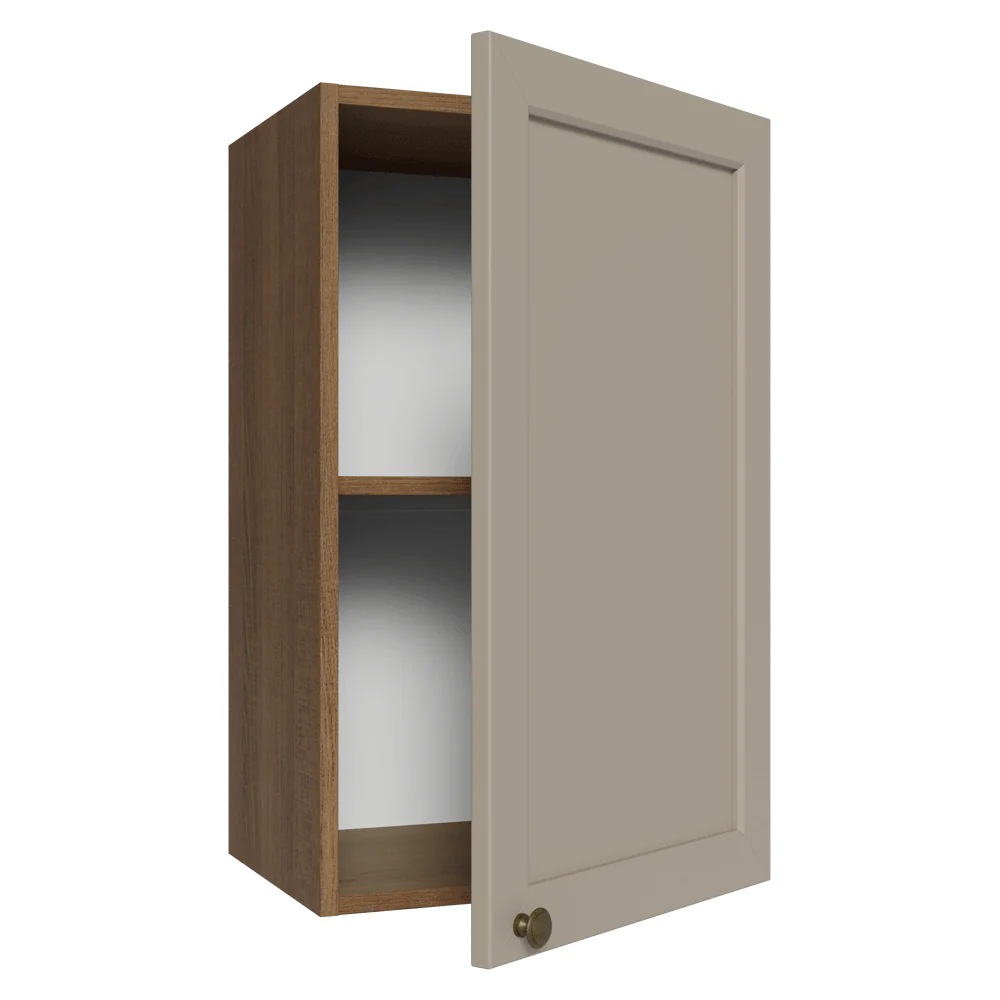 Armário Aéreo 40 cm 1 Porta Rustic/Crema Vik Madesa - Image 8