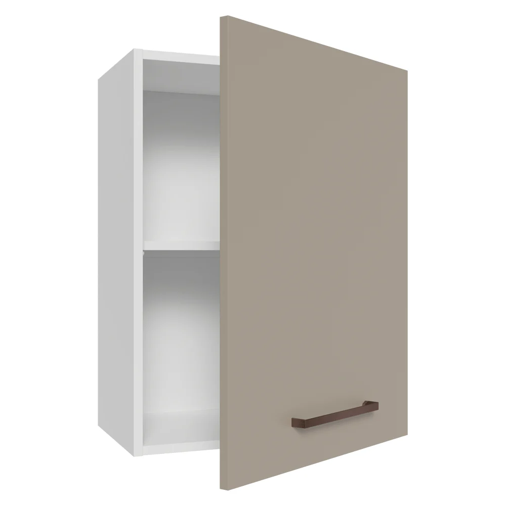Armário Aéreo 50cm 1 Porta Branco/Crema Agata Madesa - Image 7