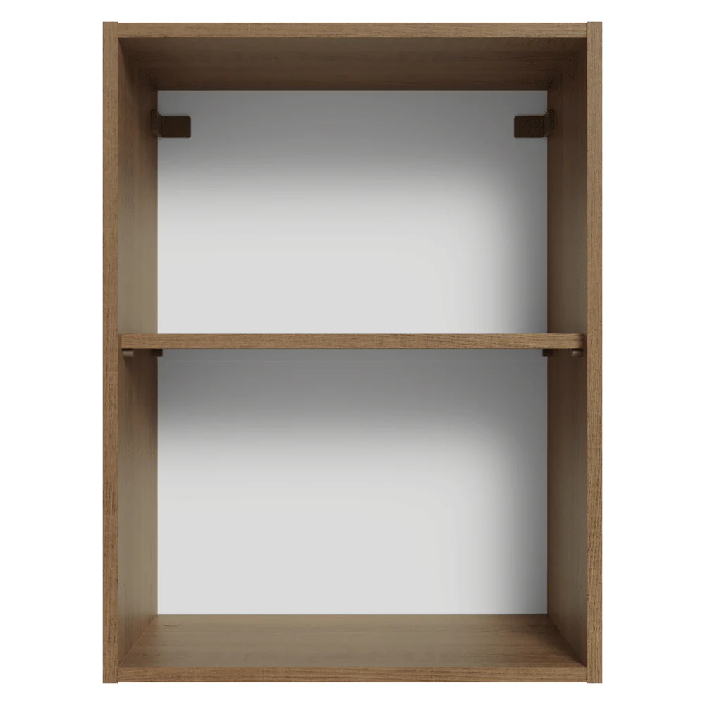 Armário Aéreo 50cm 1 Porta Rustic/Branco Stella Madesa - Image 6