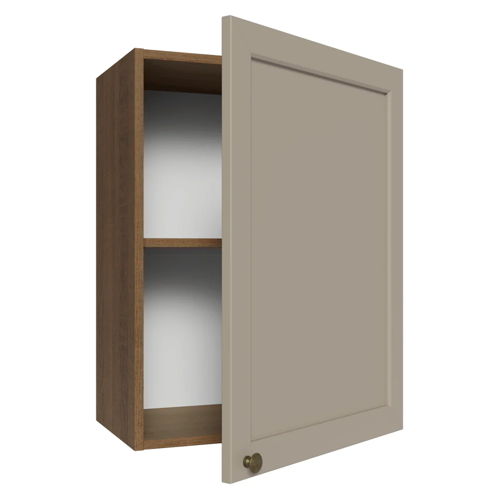 Armário Aéreo 50cm 1 Porta Rustic/Crema Vik Madesa - Image 8