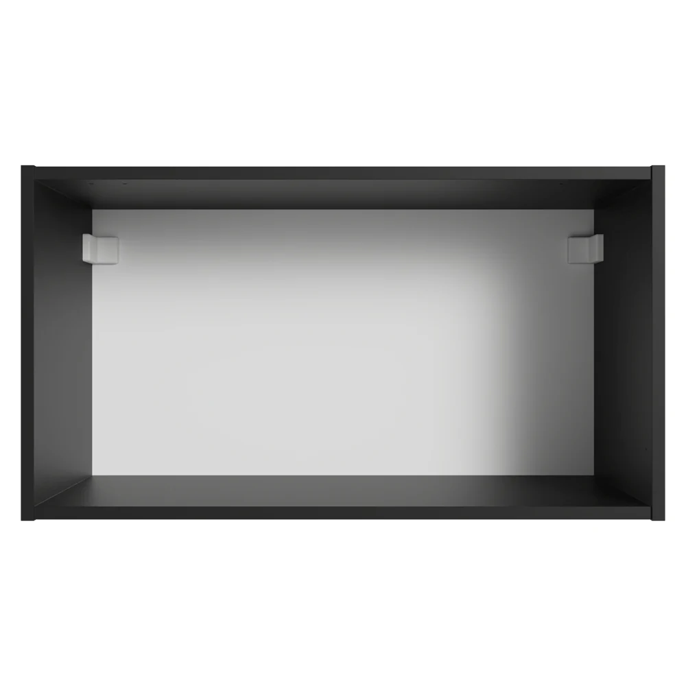 Armário Aéreo 60 cm 1 Porta Basculante Preto Nice Madesa - Image 11
