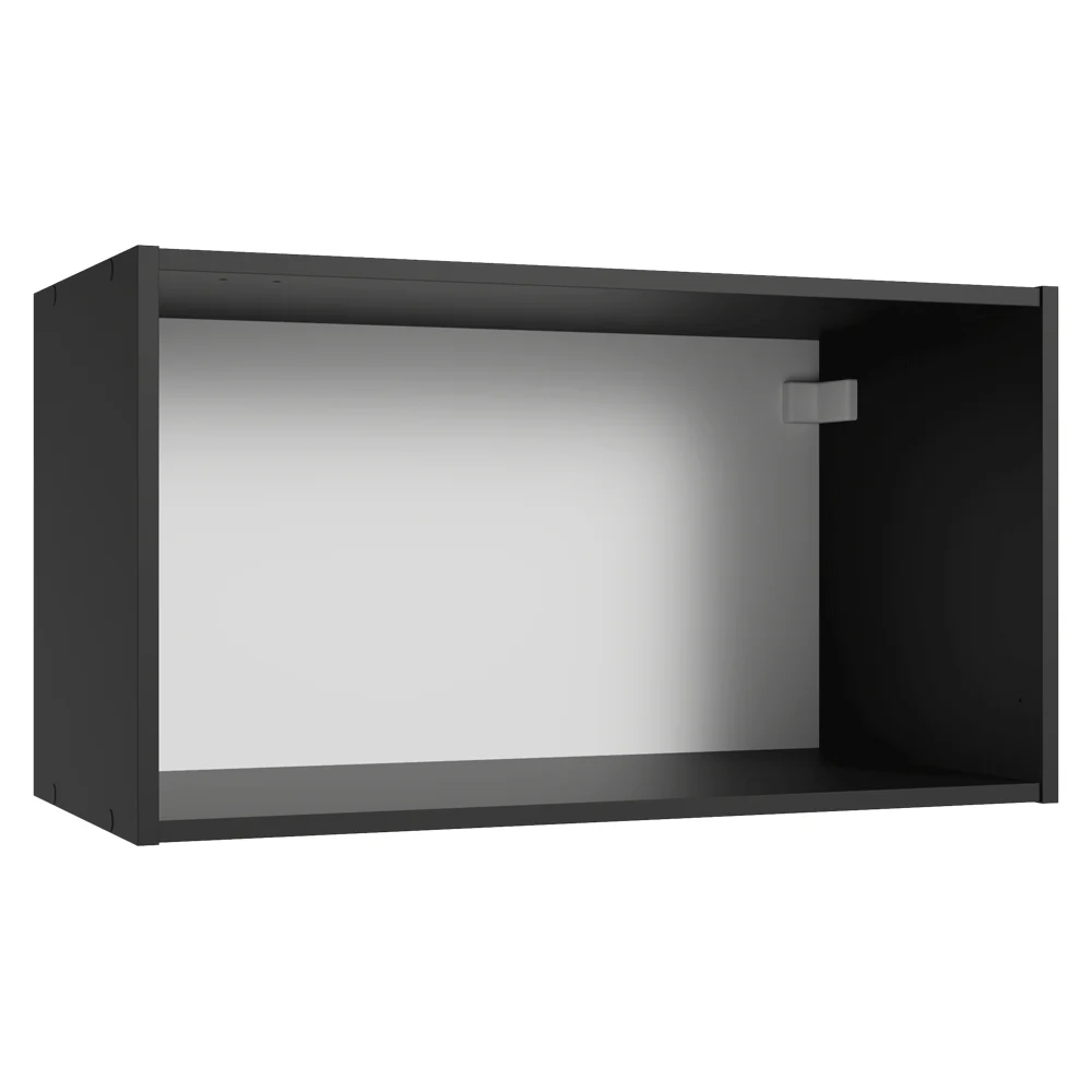 Armário Aéreo 60 cm 1 Porta Basculante Preto Nice Madesa - Image 12