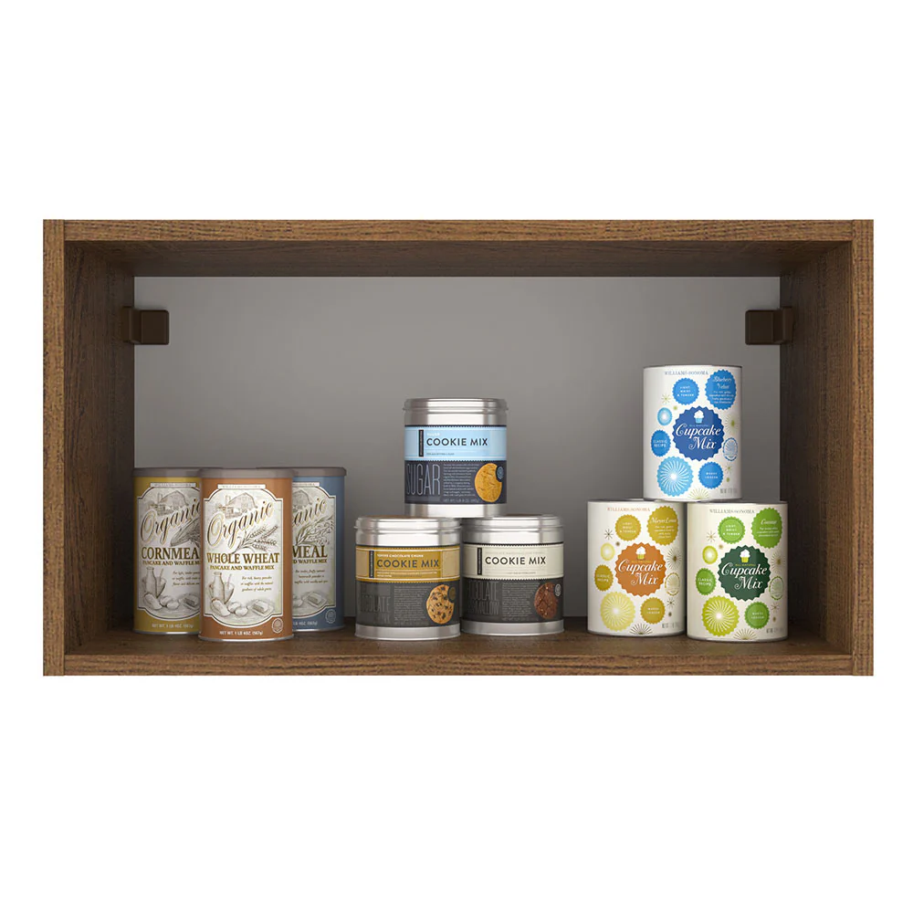 Armário Aéreo 60 cm 1 Porta Basculante Rustic/Crema Agata Madesa - Image 3