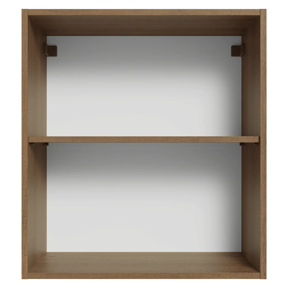 Armário Aéreo 60 cm 1 Porta Rustic/Crema Vik Madesa - Image 12