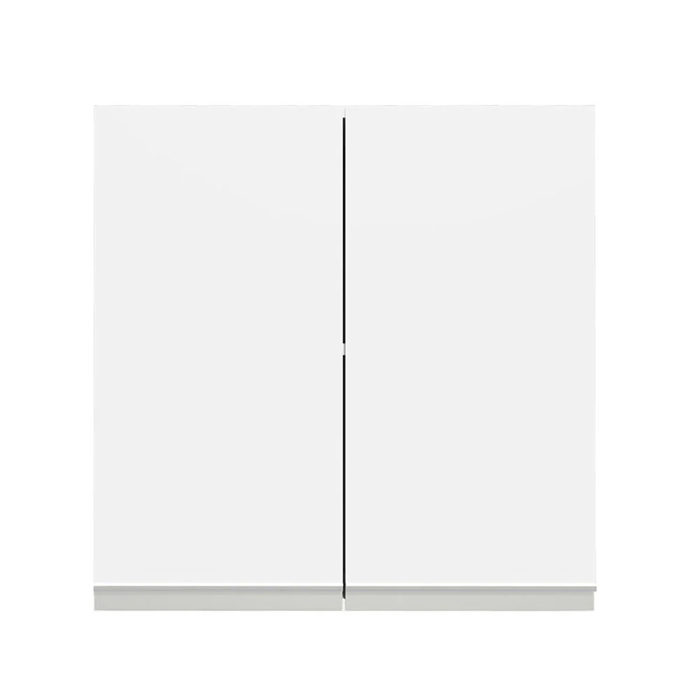 Armário Aéreo 70 cm 2 Portas Branco Glamy Madesa - Image 6
