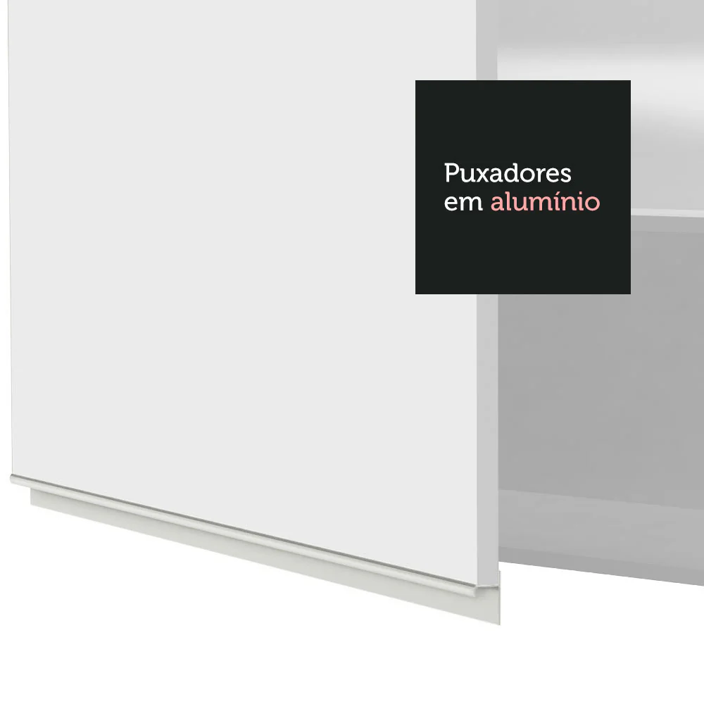 Armário Aéreo 70 cm 2 Portas Branco Glamy Madesa - Image 8