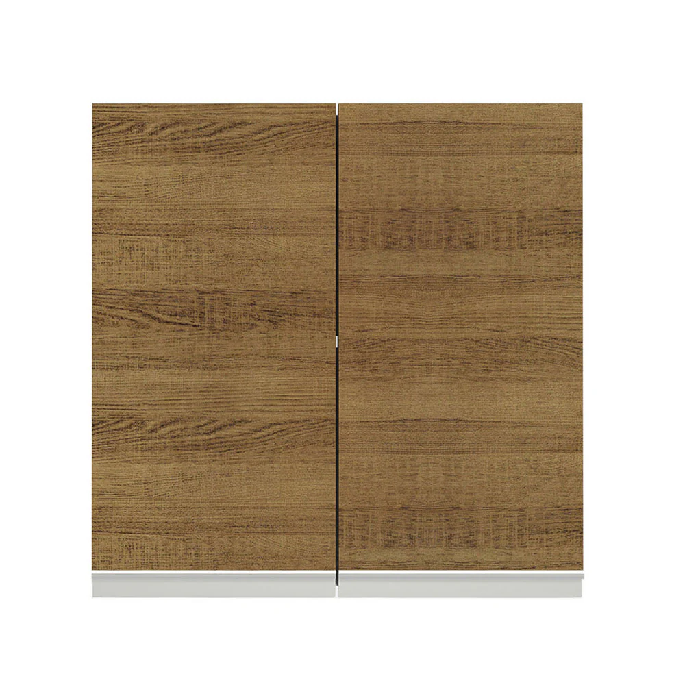 Armário Aéreo 70 cm 2 Portas Branco/Rustic Glamy Madesa - Image 6