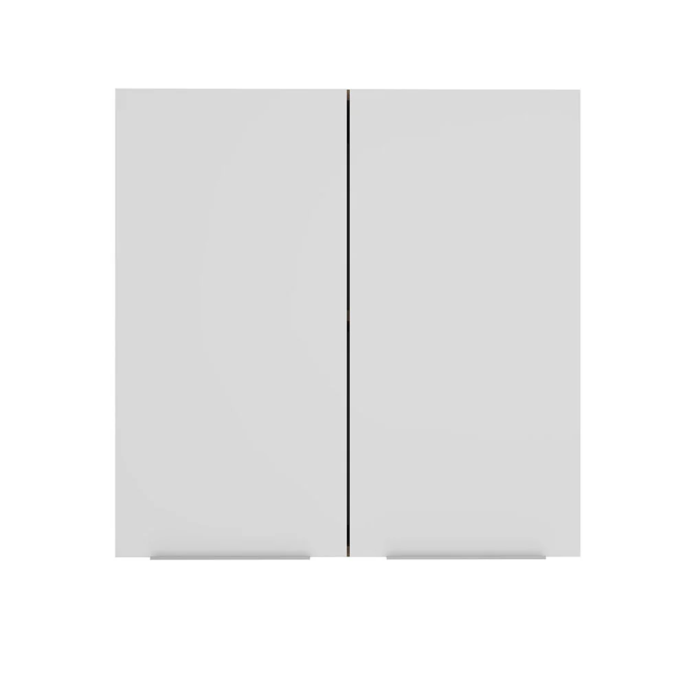 Armário Aéreo 70 cm 2 Portas Rustic/Branco Stella Madesa - Image 5
