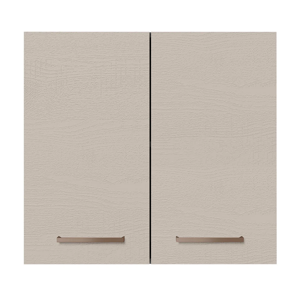 Armário Aéreo 70 cm 2 Portas Rustic/Crema Agata Madesa - Image 5