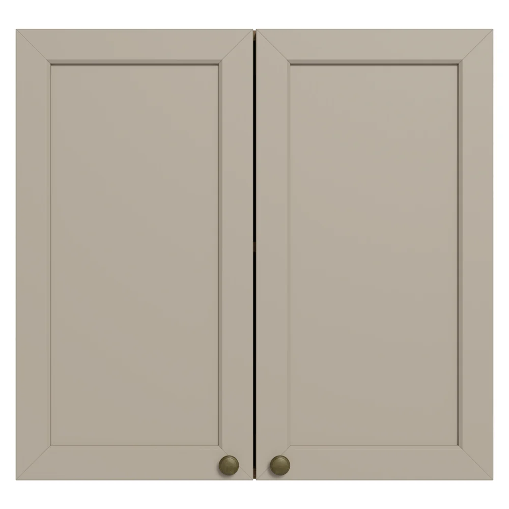Armário Aéreo 70 cm 2 Portas Rustic/Crema Vik Madesa - Image 11