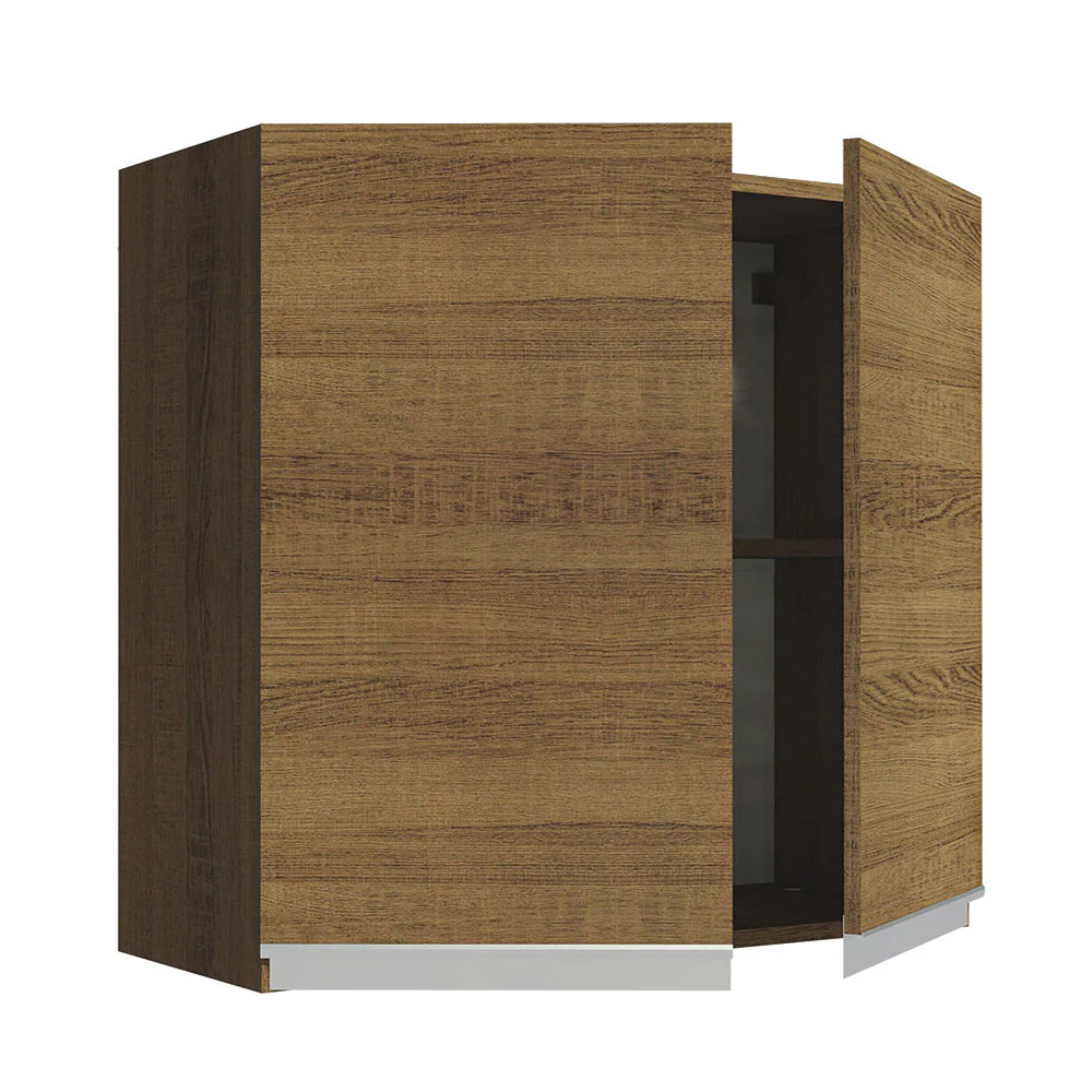Armário Aéreo 70 cm 2 Portas Rustic Glamy Madesa - Image 5