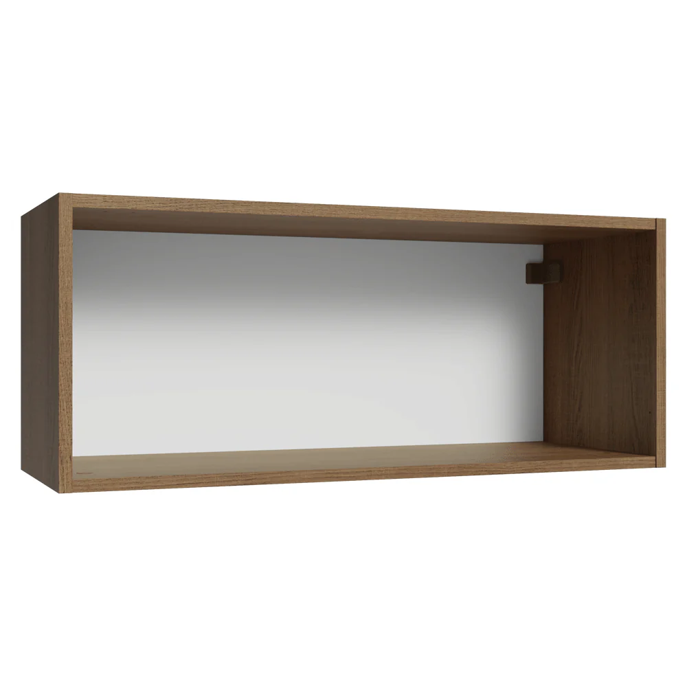 Armário Aéreo 80 cm 1 Porta Basculante Rustic/Crema Vik Madesa - Image 12