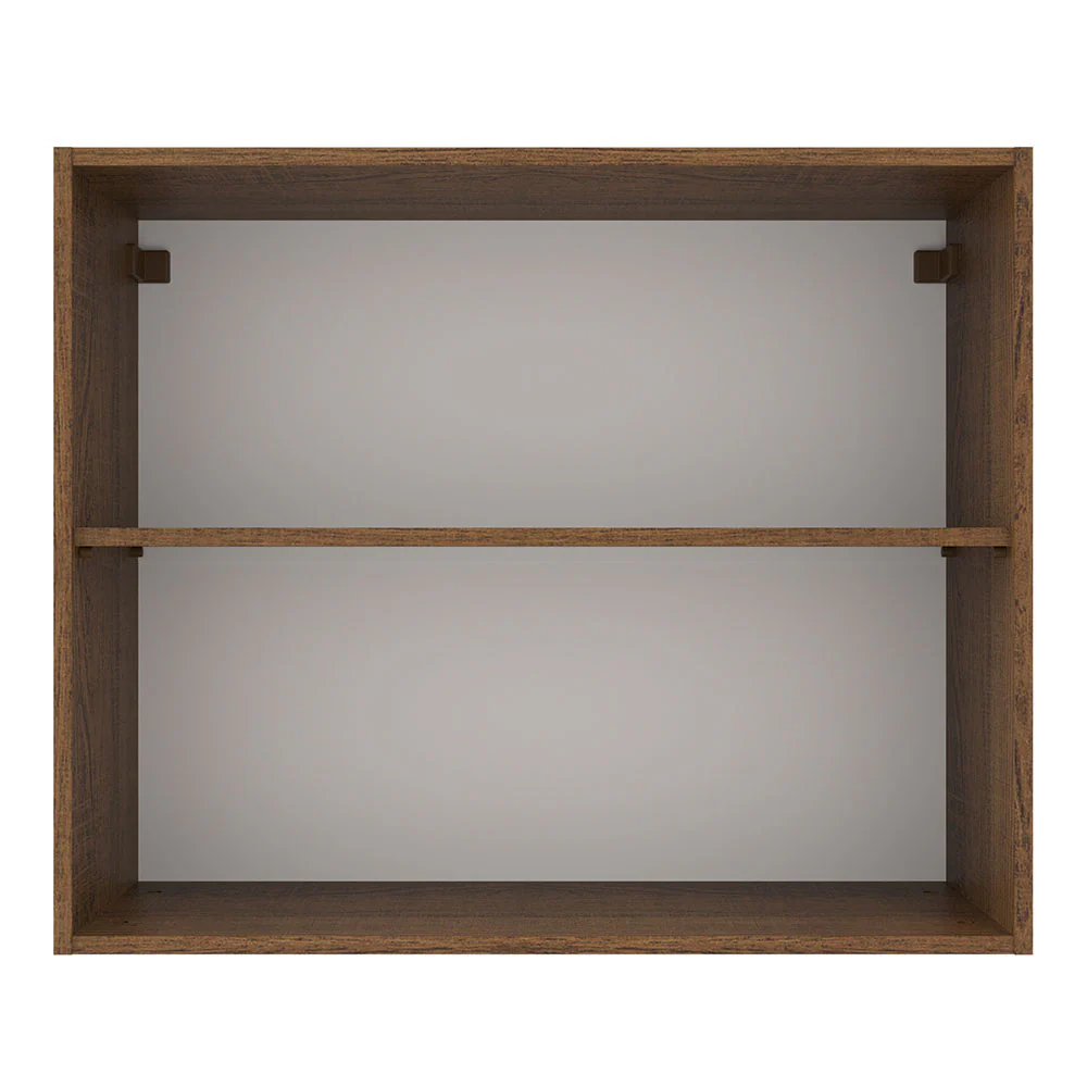 Armário Aéreo 80 cm 2 Portas Rustic/Crema Agata Madesa - Image 6