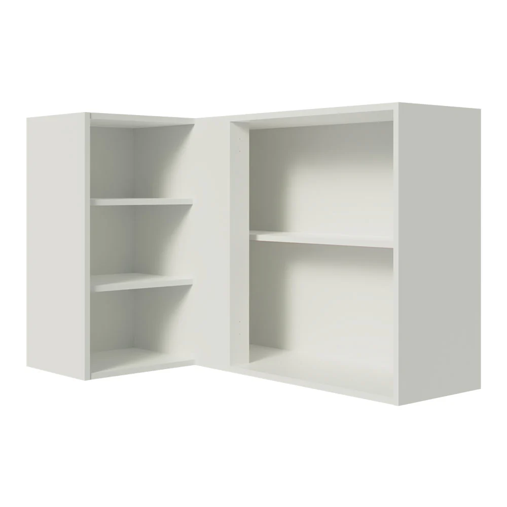 Armário Aéreo de Canto Madesa Stella 1 Porta para linha de 60 cm de profundidade Branco - Image 8