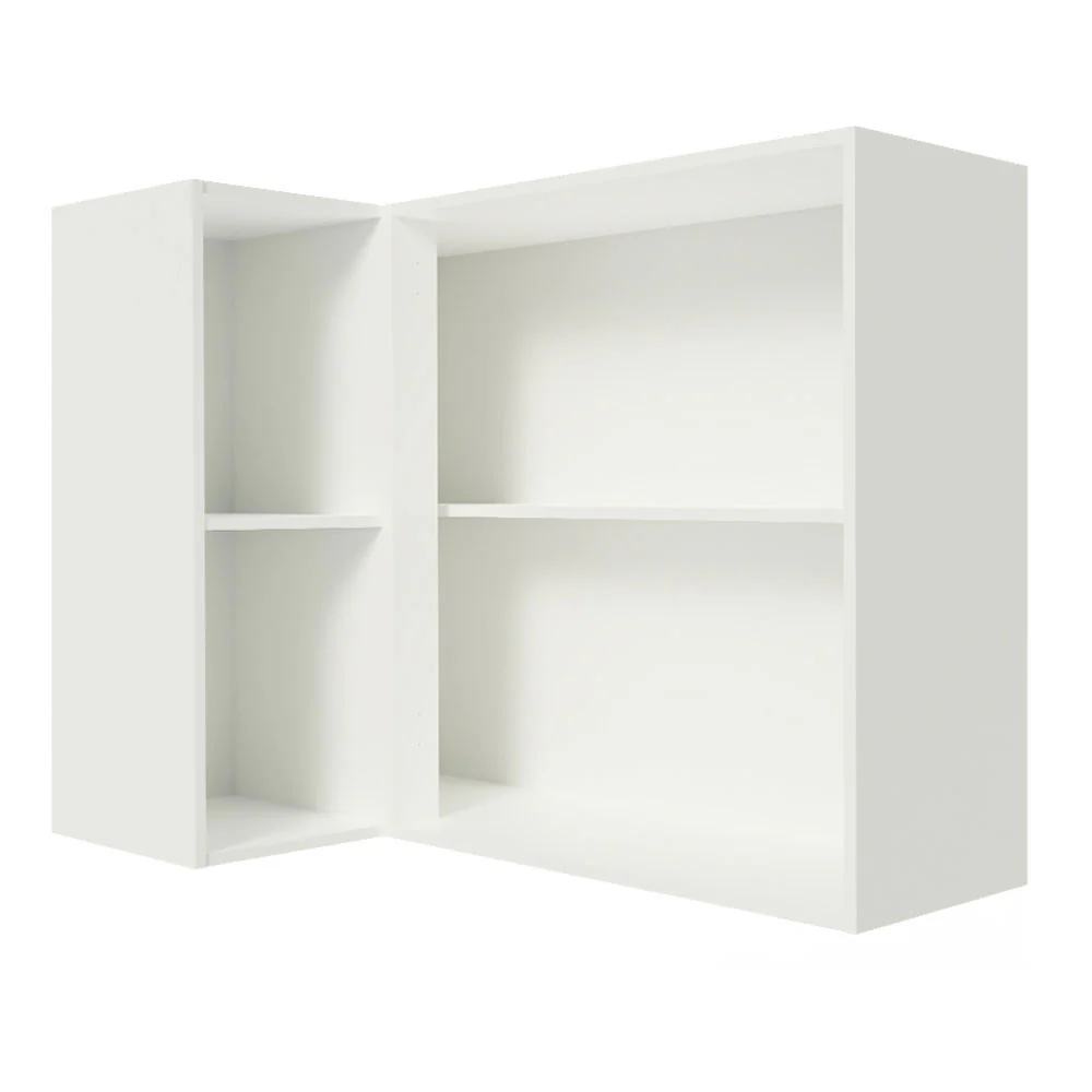 Armário Aéreo de Canto 100% MDF com Adega Branco Smart Madesa - Image 8