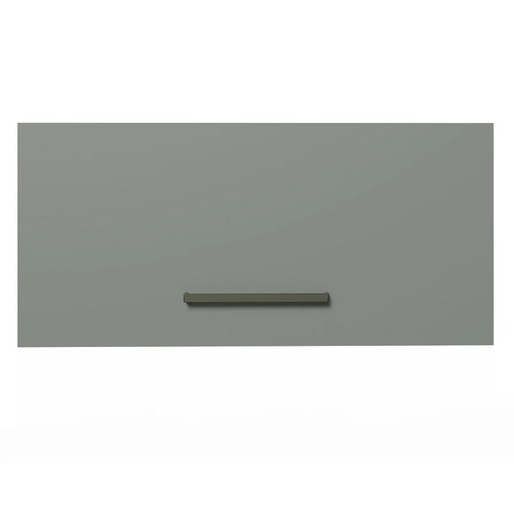 Armário Aéreo de Cozinha Madesa Agata 70 cm 1 Porta Basculante Branco/Cinza - Image 8