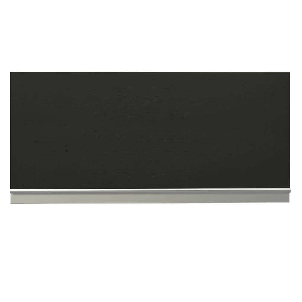 Armário Aéreo de Cozinha Madesa Glamy 70 cm 1 Porta Basculante Branco/Preto - Image 8