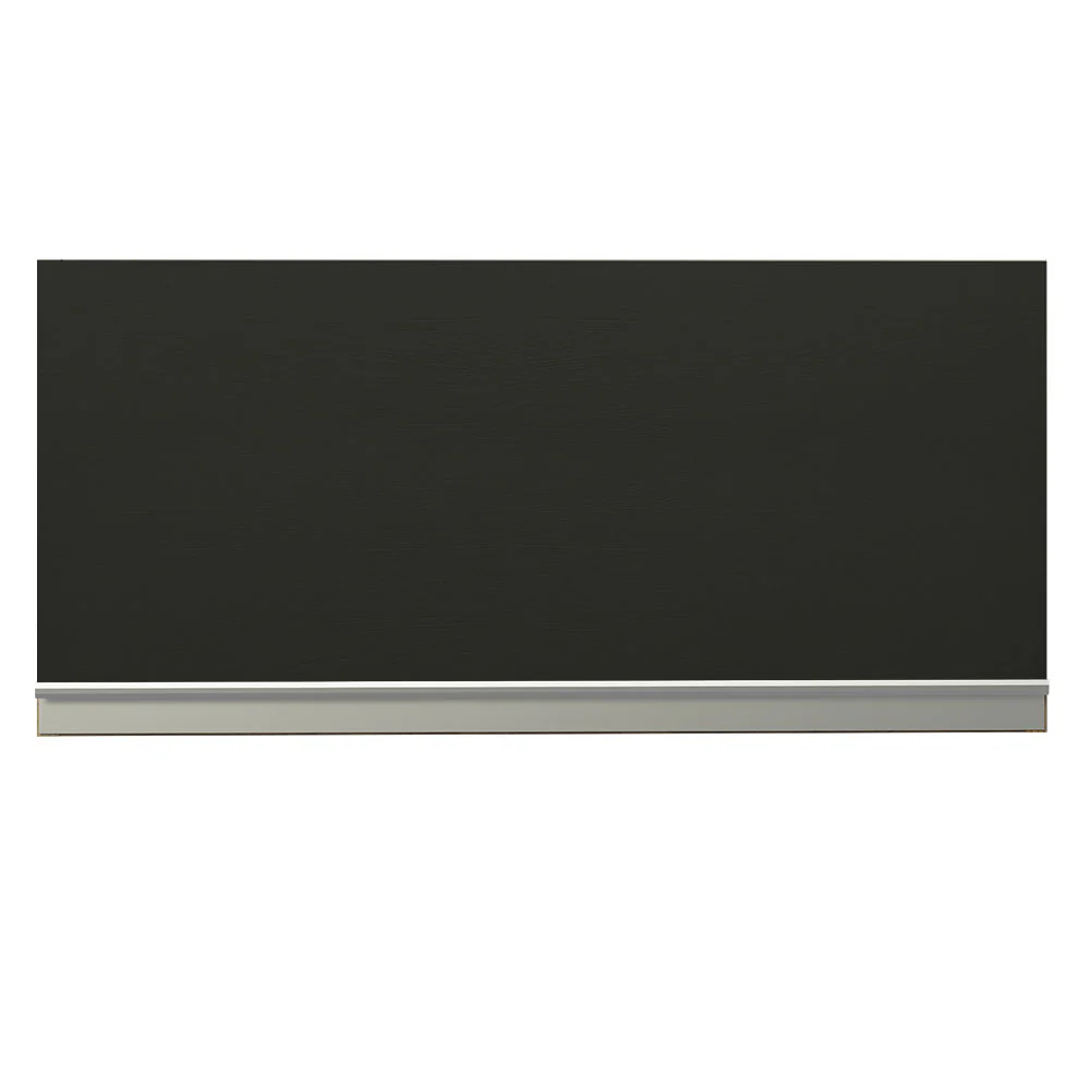 Armário Aéreo de Cozinha Madesa Glamy 70 cm 1 Porta Basculante Rustic/Preto - Image 8
