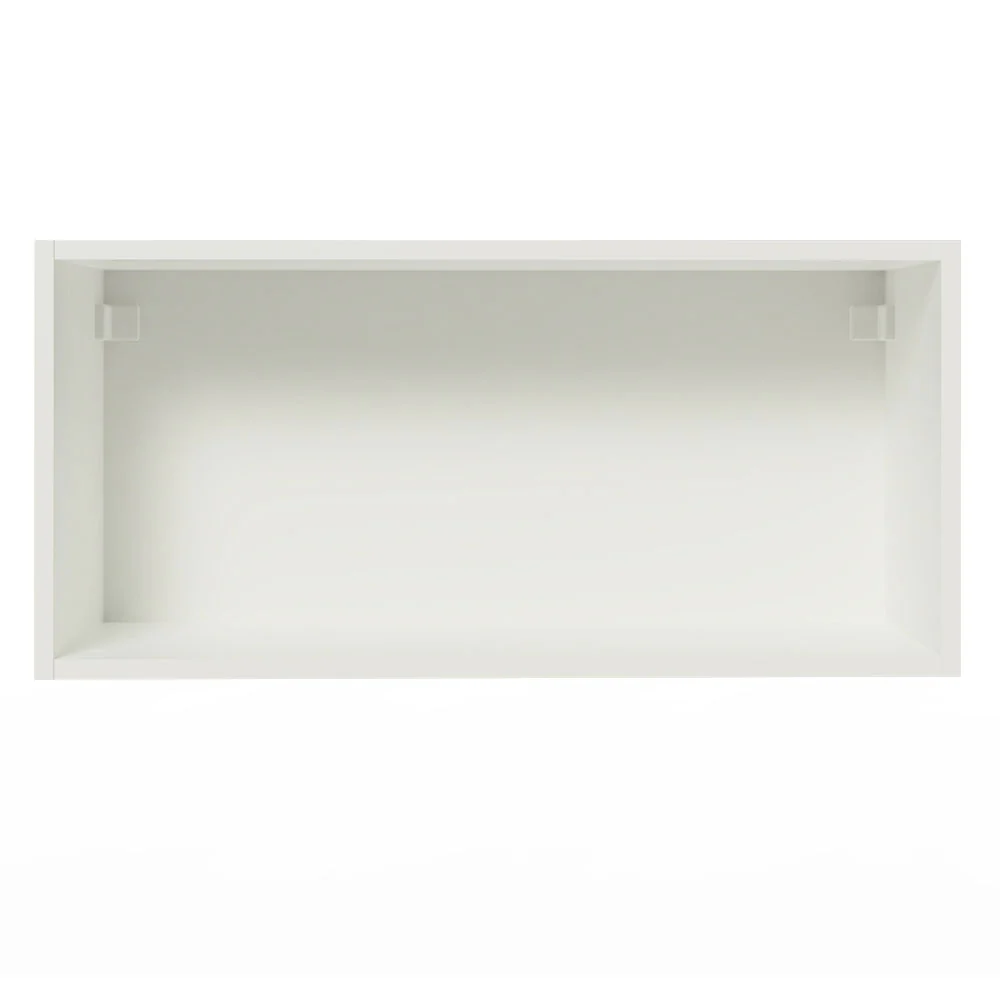 Armário Aéreo de Cozinha Madesa Stella 70 cm 1 Porta Basculante Branco - Image 8