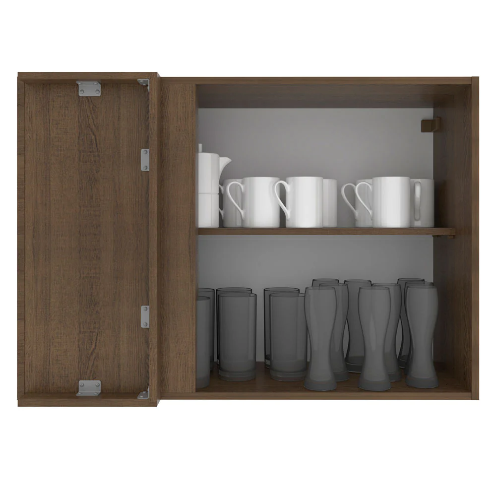 Armário Aéreo de Canto Madesa Glamy 1 Porta Rustic - Image 3