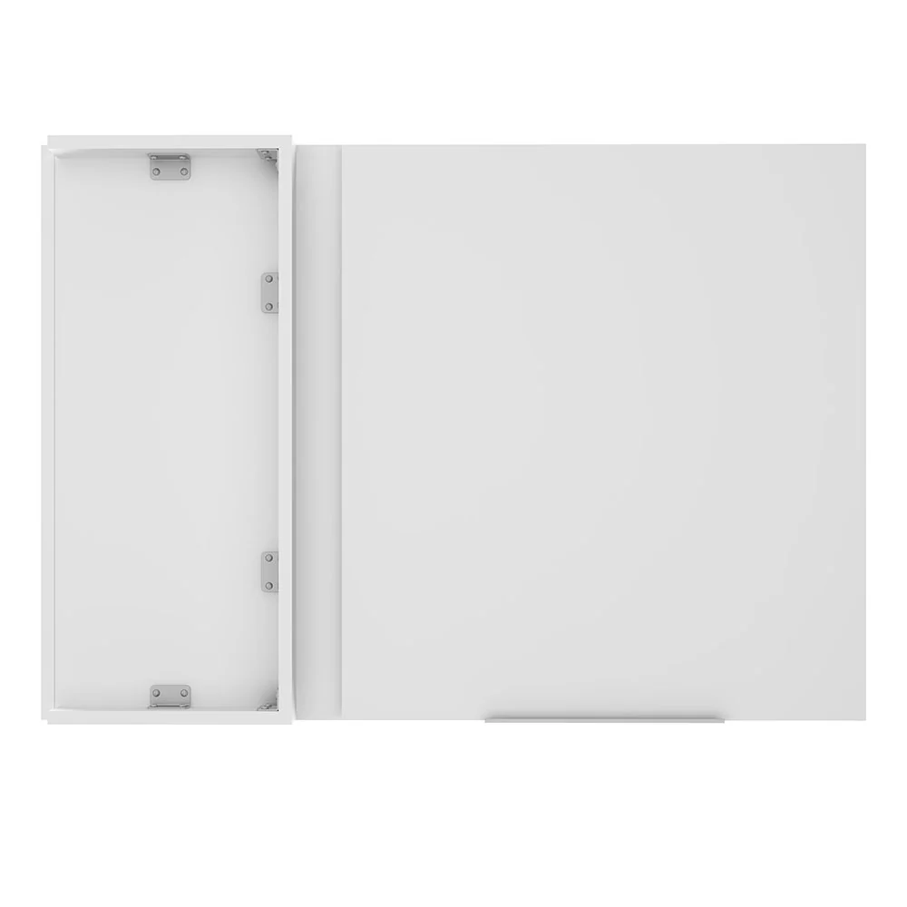 Armário Aéreo de Canto Madesa Stella 1 Porta Branco - Image 8