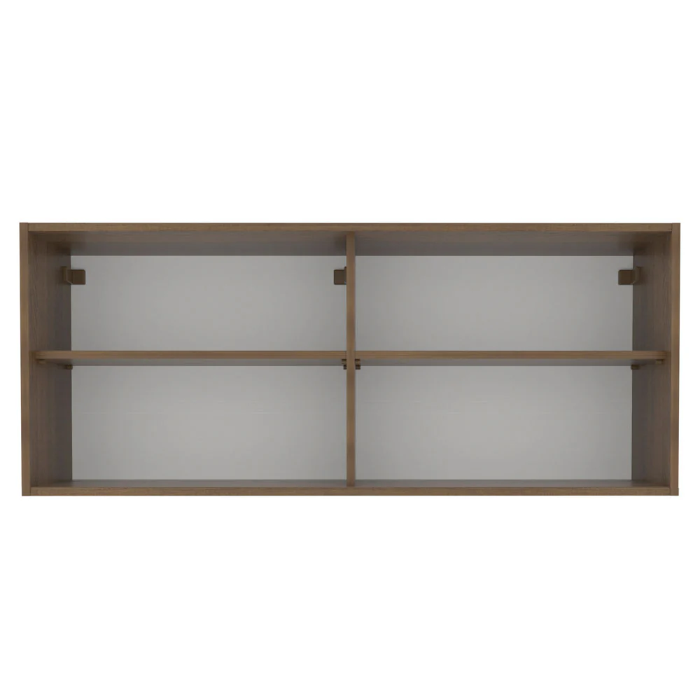 Armário Aéreo Madesa 2 Portas de Correr de Vidro para Cozinhas Glamy, Lux e Reims Rustic - Image 8