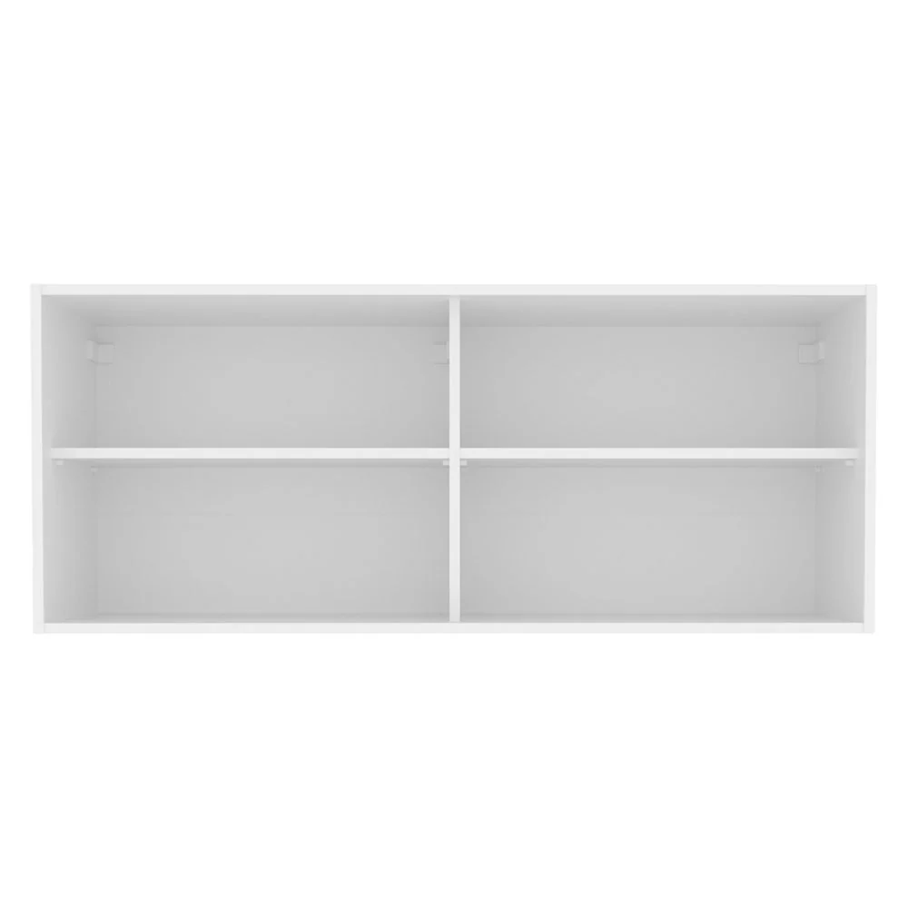 Armário Aéreo Madesa 2 Portas de Correr de Vidro para Cozinhas Glamy, Lux e Reims Branco - Image 7