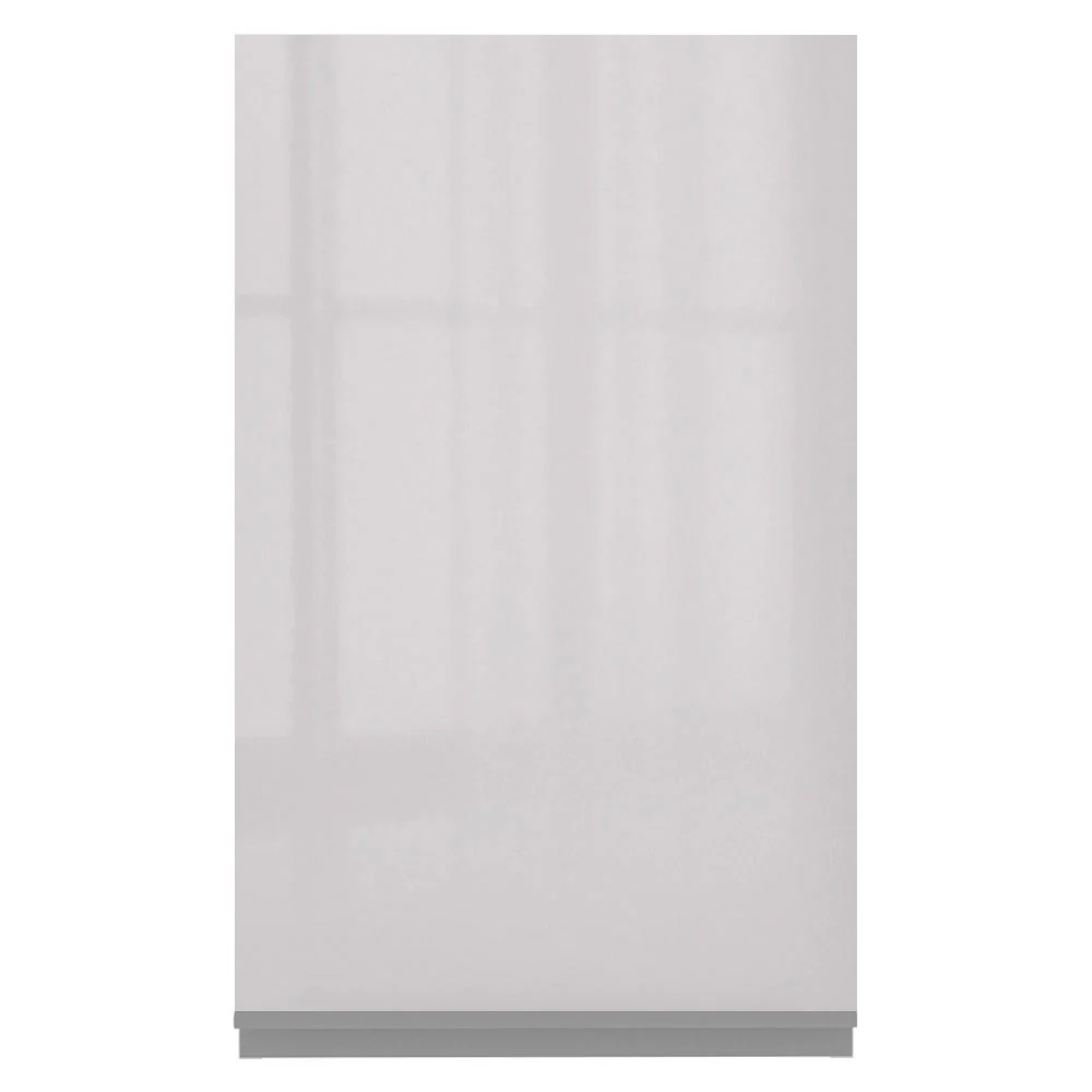 Armário Aéreo Madesa Acordes 100% MDF 40 cm 1 Porta Branco Brilho - Image 8