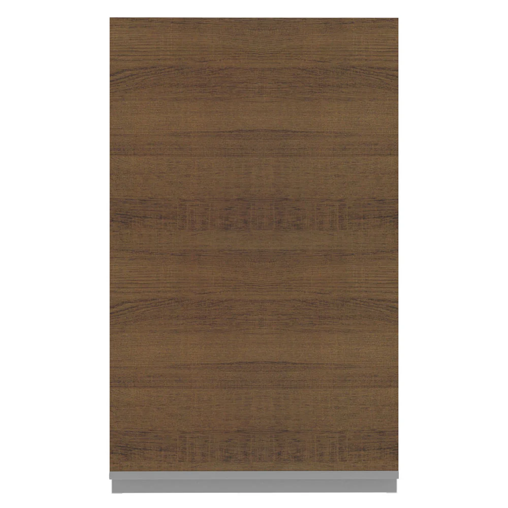 Armário Aéreo Madesa Acordes 100% MDF 40 cm 1 Porta Branco/Rustic - Image 8