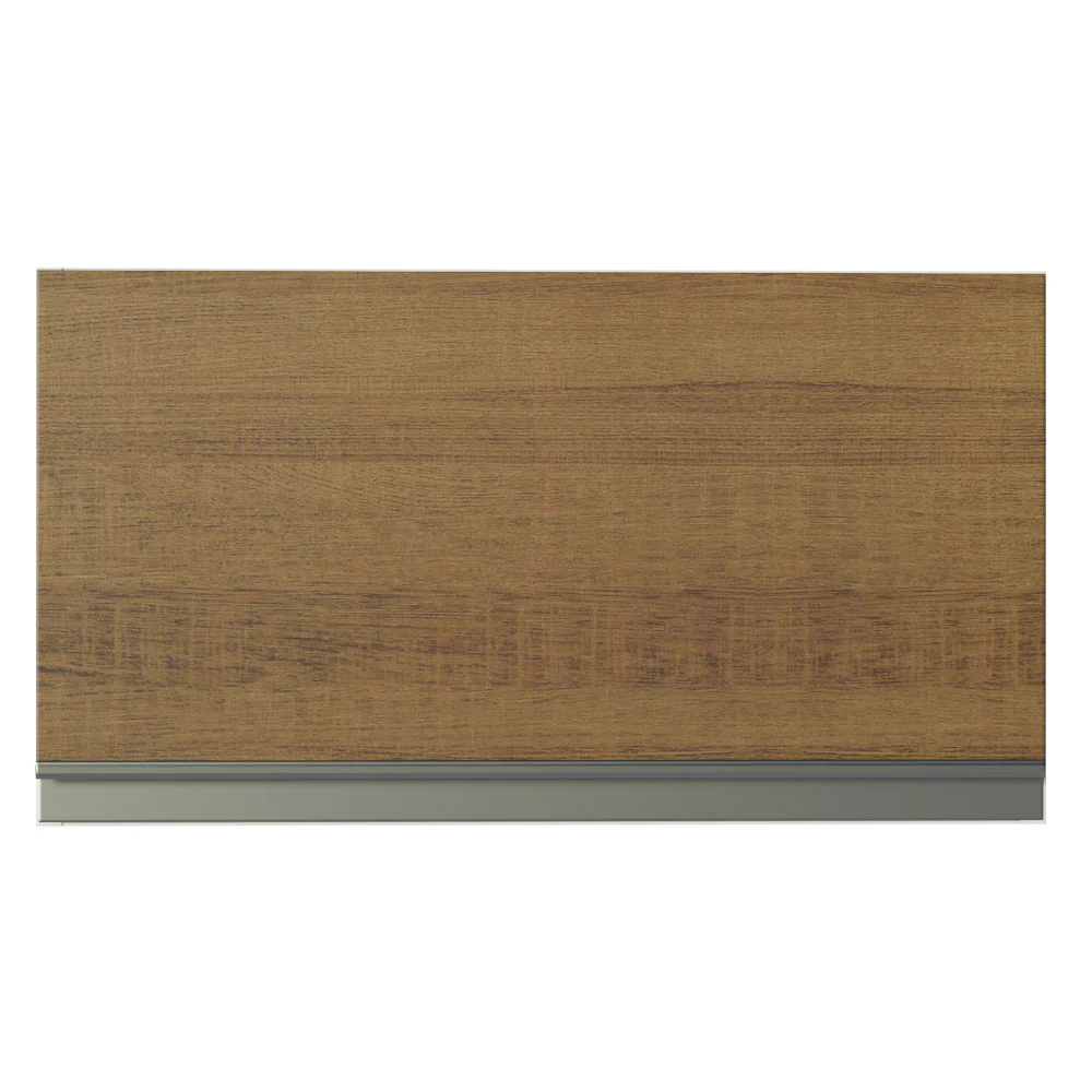Armário Aéreo Madesa Acordes 100% MDF 60 cm 1 Porta Basculante Branco/Rustic - Image 7