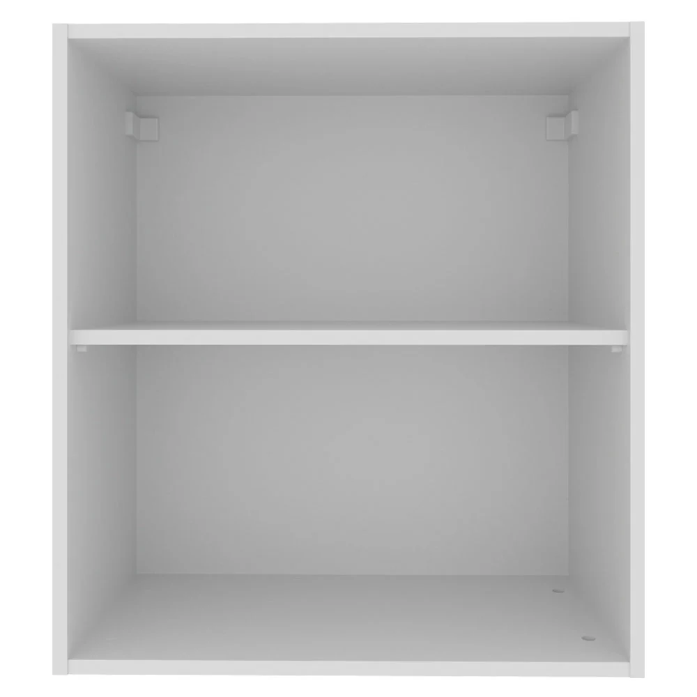 Armário Aéreo Madesa Acordes 100% MDF 60 cm 1 Porta Branco/Rustic - Image 9