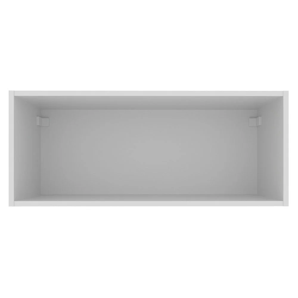 Armário Aéreo Madesa Acordes 100% MDF 80 cm 1 Porta Basculante Branco Brilho - Image 9
