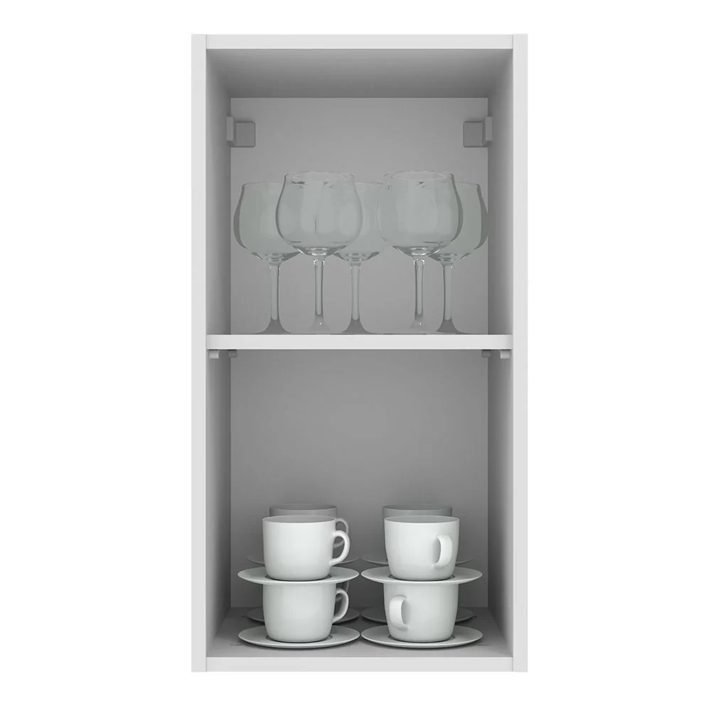 Armário Aéreo Madesa Agata 35 cm 1 Porta Branco - Image 3