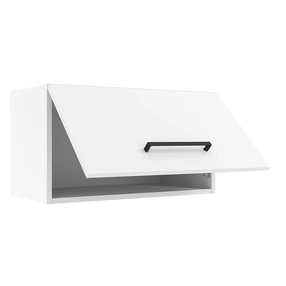 Armário Aéreo Madesa Agata 60 cm 1 Porta Basculante Branco - Image 4