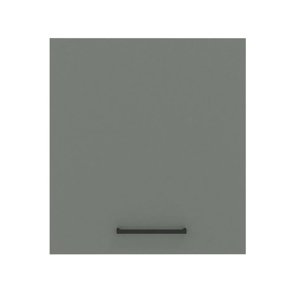 Armário Aéreo Madesa Agata 60 cm 1 Porta Rustic/Cinza - Image 8