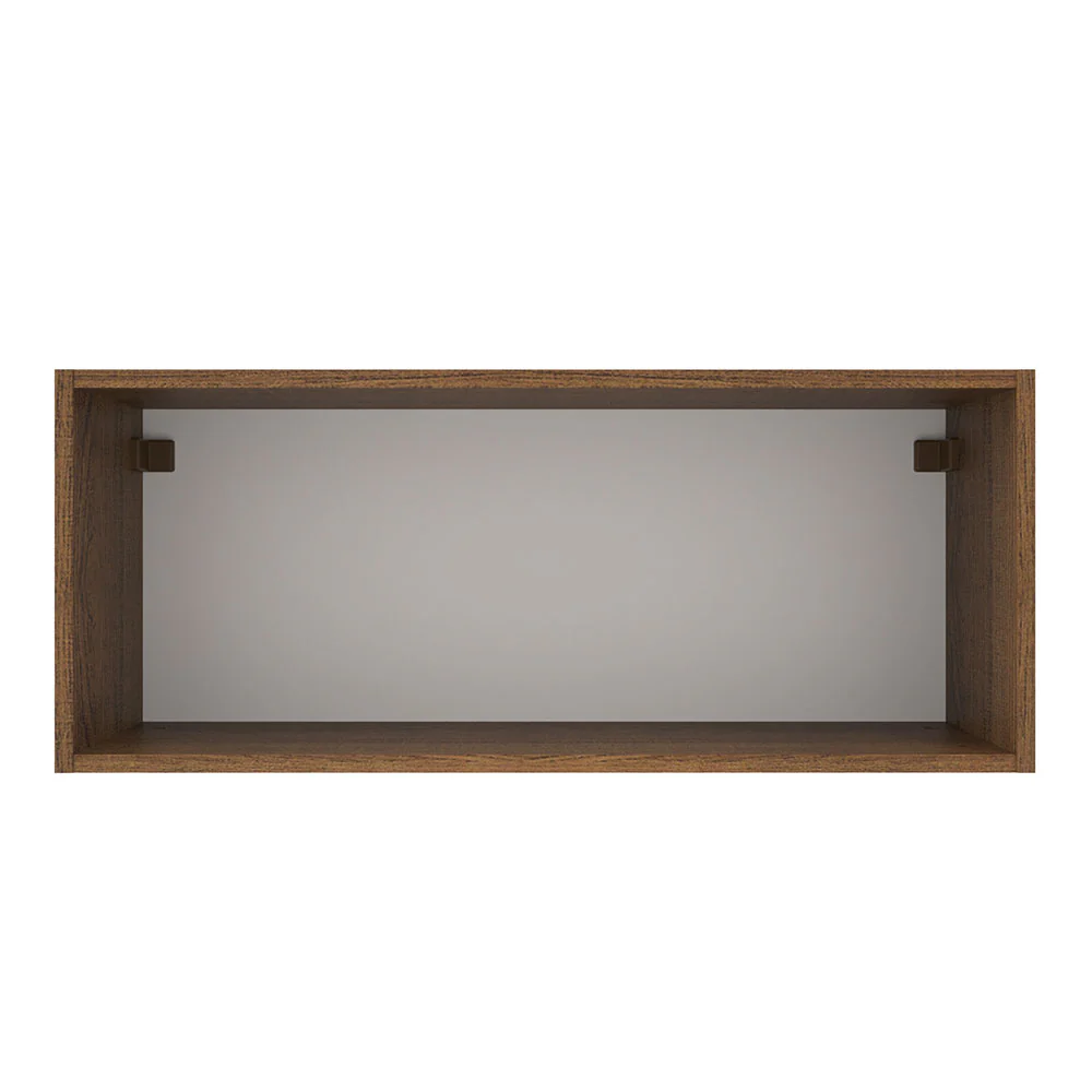 Armário Aéreo Madesa Agata 80 cm 1 Porta Basculante Rustic/Cinza - Image 9